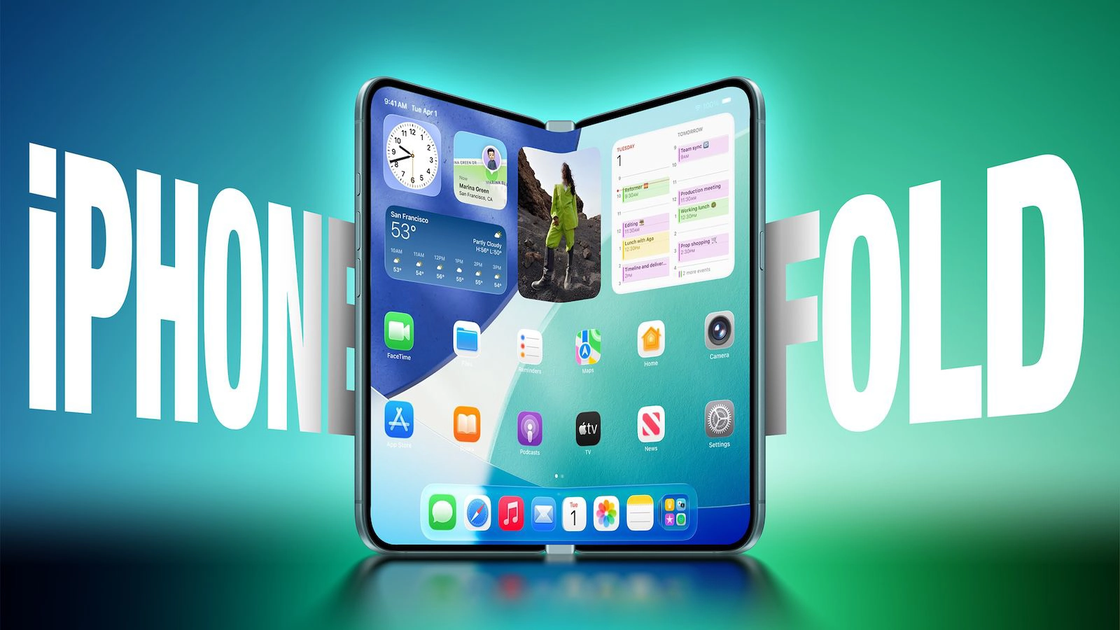 آیفون Fold (یا آیفون Ultra) اپل: مشخصات و شایعات 3 آیفون Fold (یا آیفون Ultra) اپل: مشخصات و شایعات